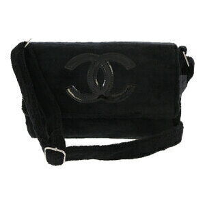 Chanel shoulder bag Precision Pile Black